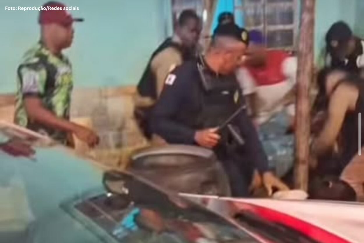 Três presos em flagrante após tiroteio durante festa em distrito de Mariana