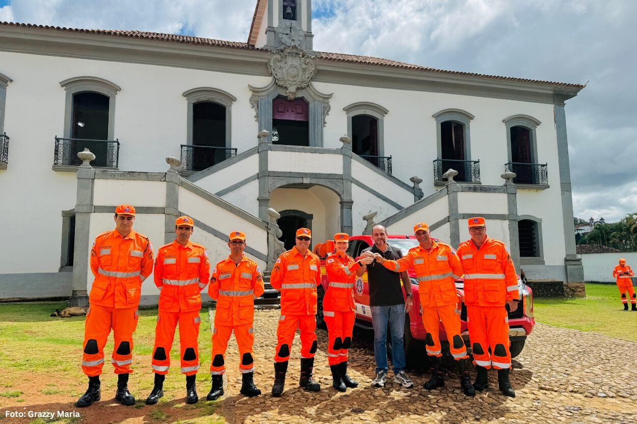 Intermediação de vereador garante viatura e drones para o Corpo de Bombeiros de Mariana