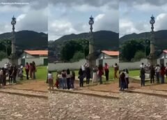 Prefeitura de Mariana propõe medidas de proteção ao Pelourinho após vídeo de turistas imitando tortura de escravizados