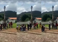 Prefeitura de Mariana propõe medidas de proteção ao Pelourinho após vídeo de turistas imitando tortura de escravizados