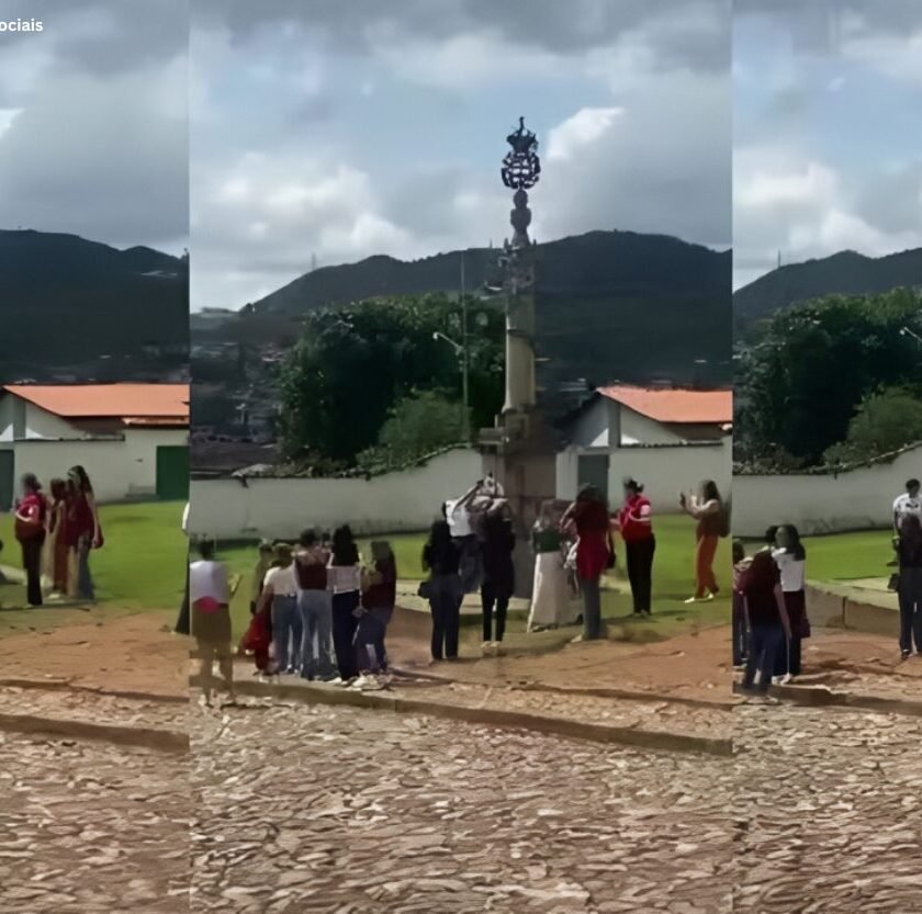 Prefeitura de Mariana propõe medidas de proteção ao Pelourinho após vídeo de turistas imitando tortura de escravizados