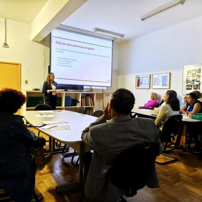 Imersão em BH auxilia descendentes a pedirem cidadania europeia