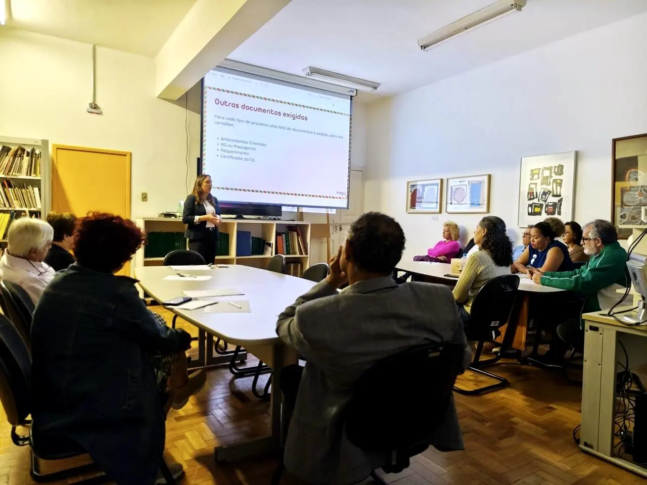Imersão em BH auxilia descendentes a pedirem cidadania europeia