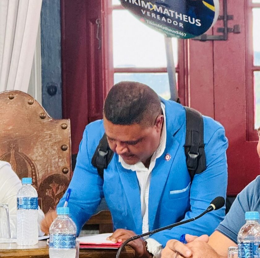 Tikim Mateus retoma cargo na Câmara de Mariana; mandato havia sido cassado