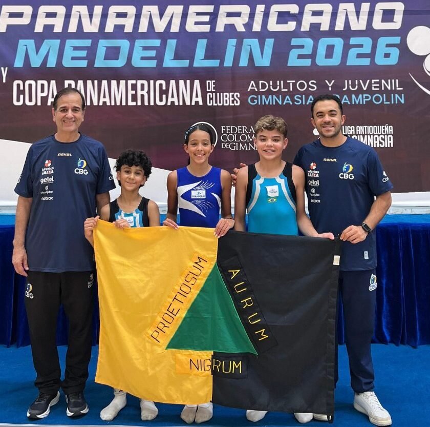 Atletas de Ouro Preto conquistam finais e medalhas no Pan-Americano de Trampolim 2026
