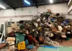 Vereador denuncia abandono de galpão milionário em Congonhas