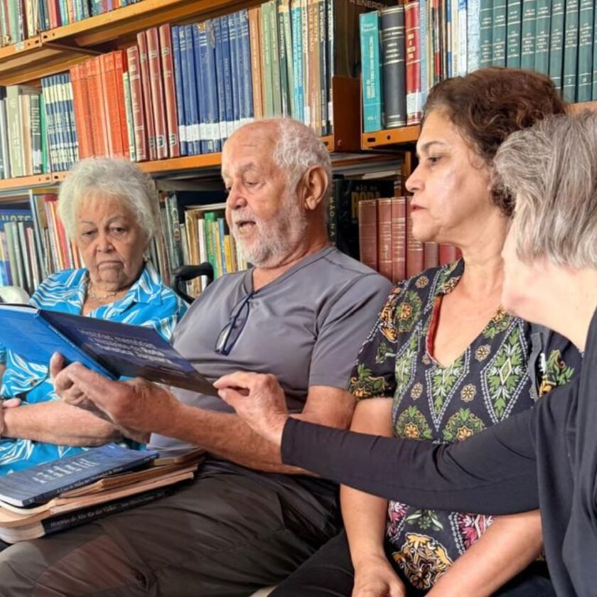 Livro sobre a Rota Turística Jaguara é lançado na Biblioteca Pública de Rio Acima no Dia Mundial do Livro