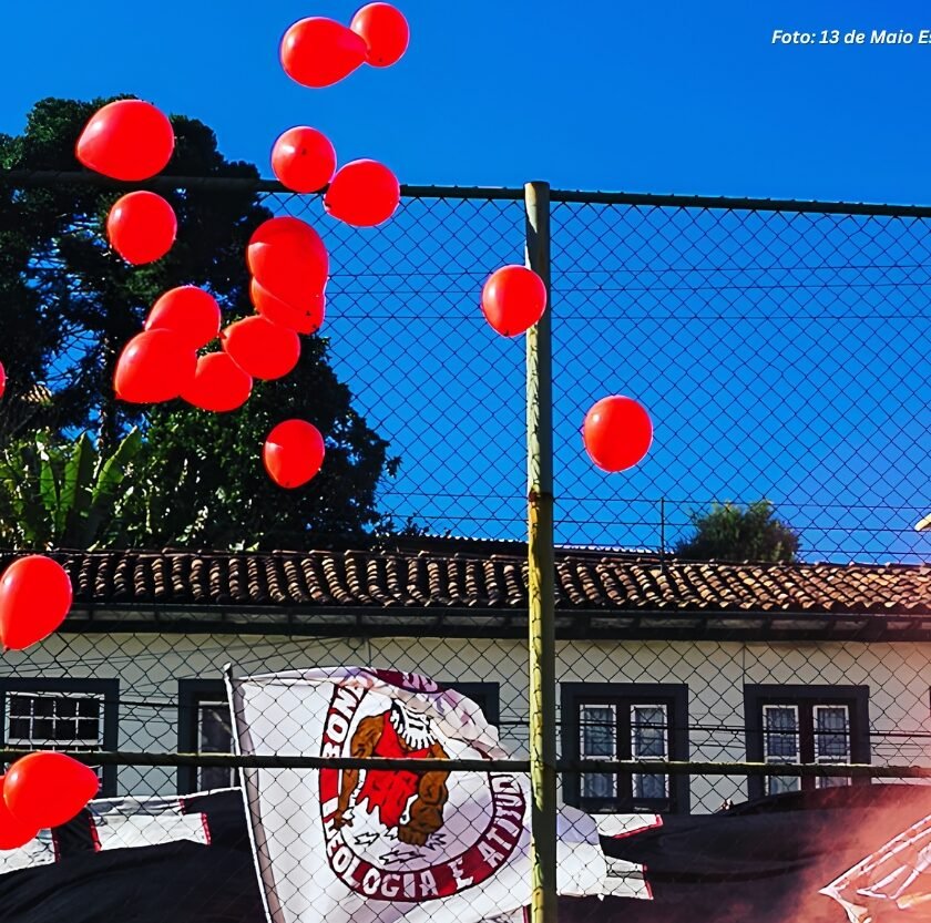 13 de Maio Esporte Clube presta homenagem à memória do ex-jogador Luizinho