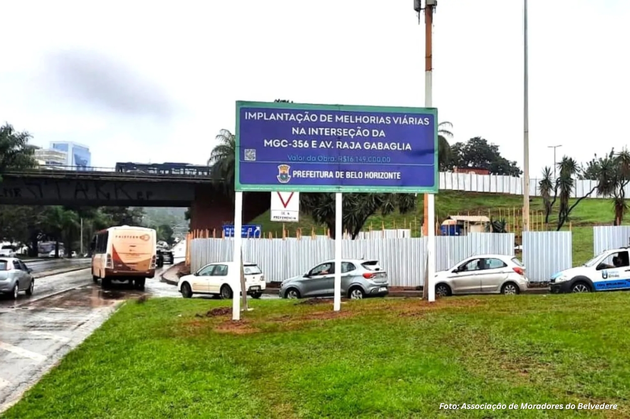 Há mais de um ano, promessa para o Trevo do Belvedere ainda aguarda conclusão
