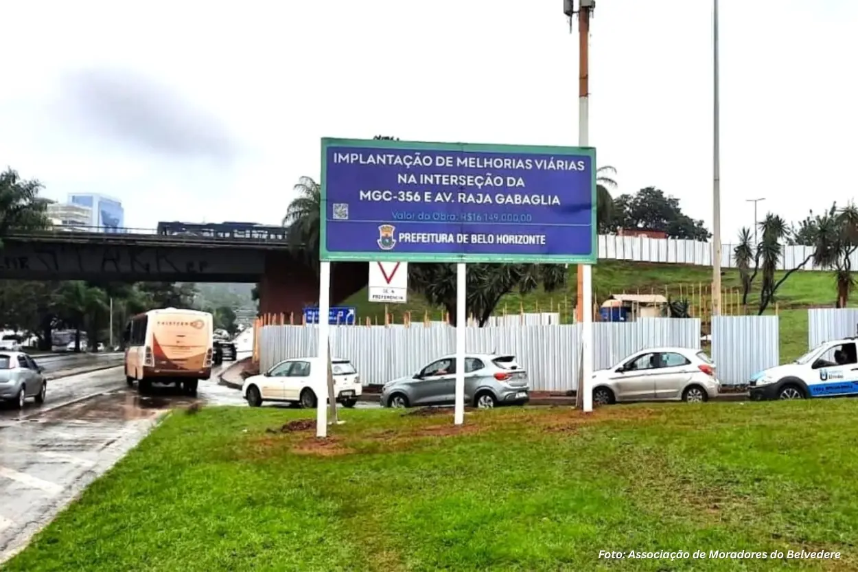 Há mais de um ano, promessa para o Trevo do Belvedere ainda aguarda conclusão