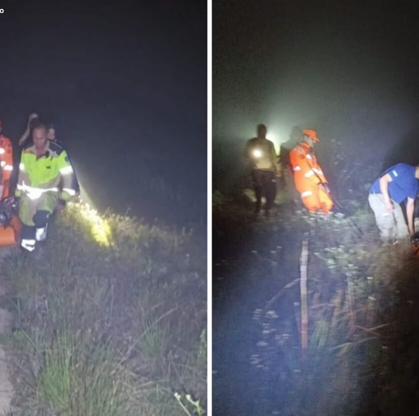 Mulher sofre queda no Pico do Itacolomi e é resgatada após mais de 11 horas