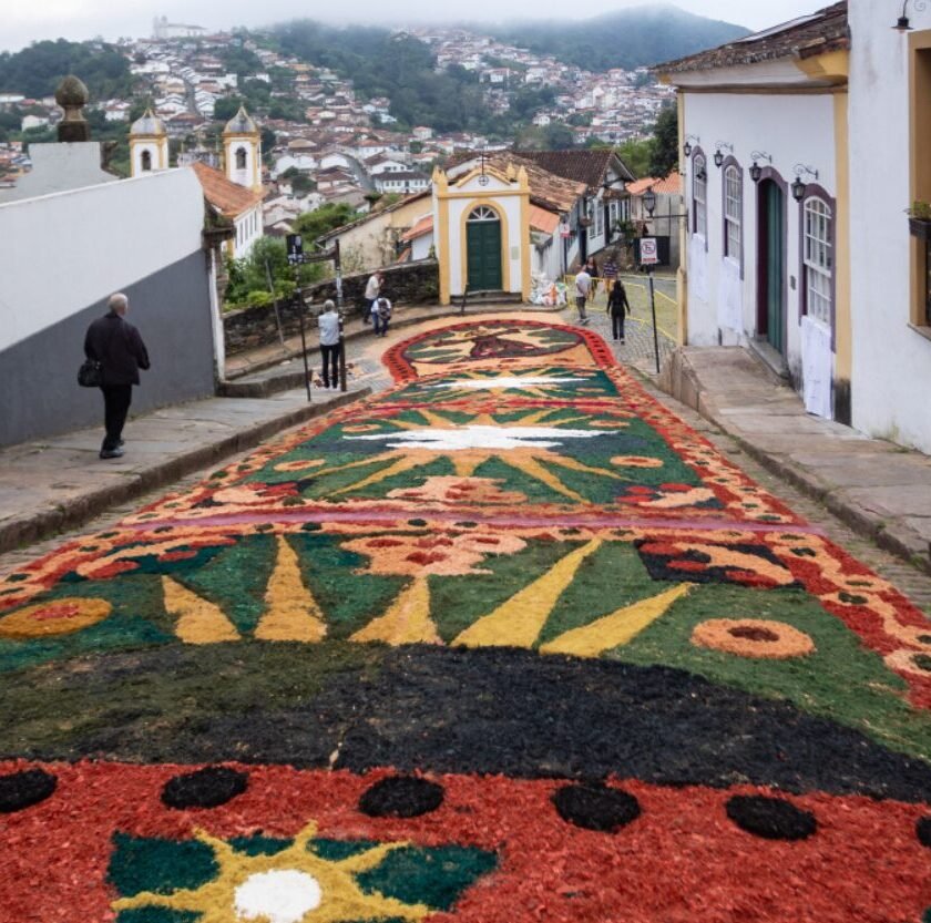 Corpus Christi em Ouro Preto: confira o trajeto da procissão dos tapetes devocionais