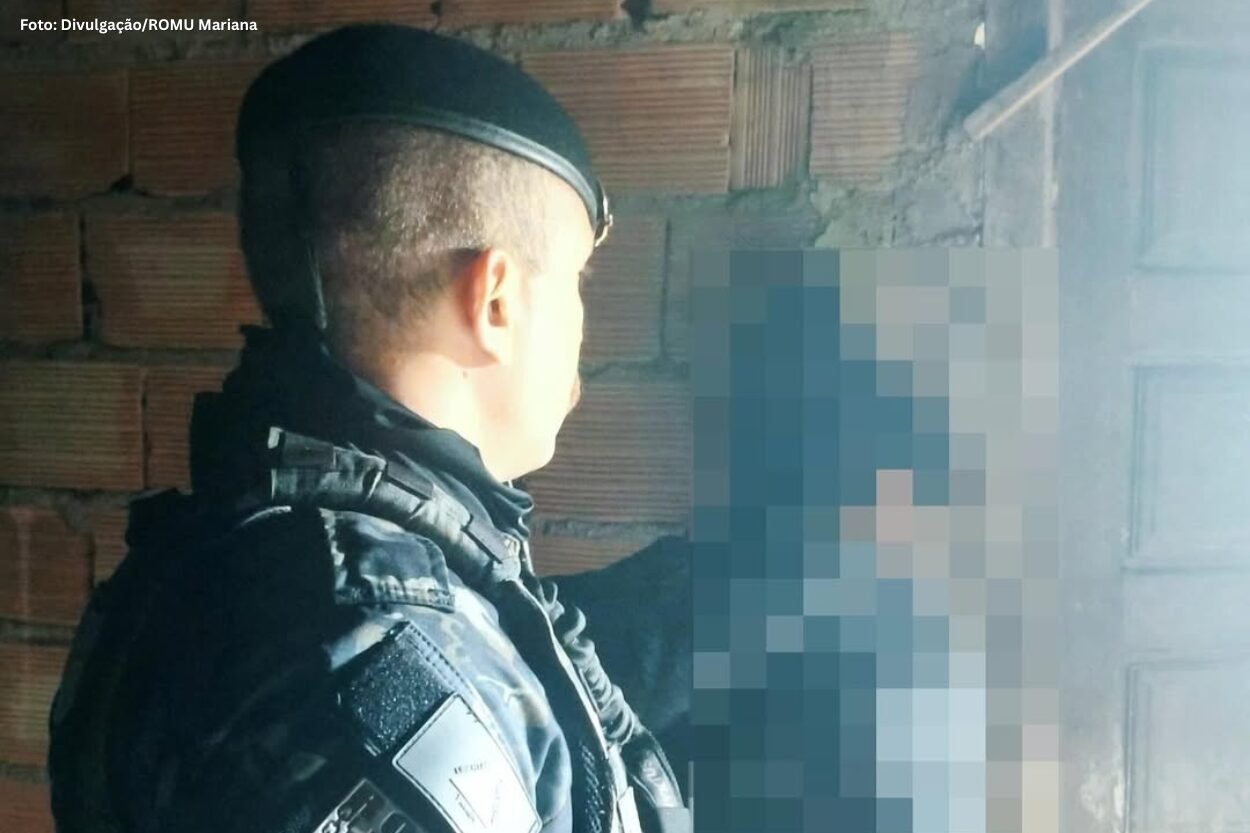 ROMU prende condenado por estupro de vulnerável que estava foragido em Mariana