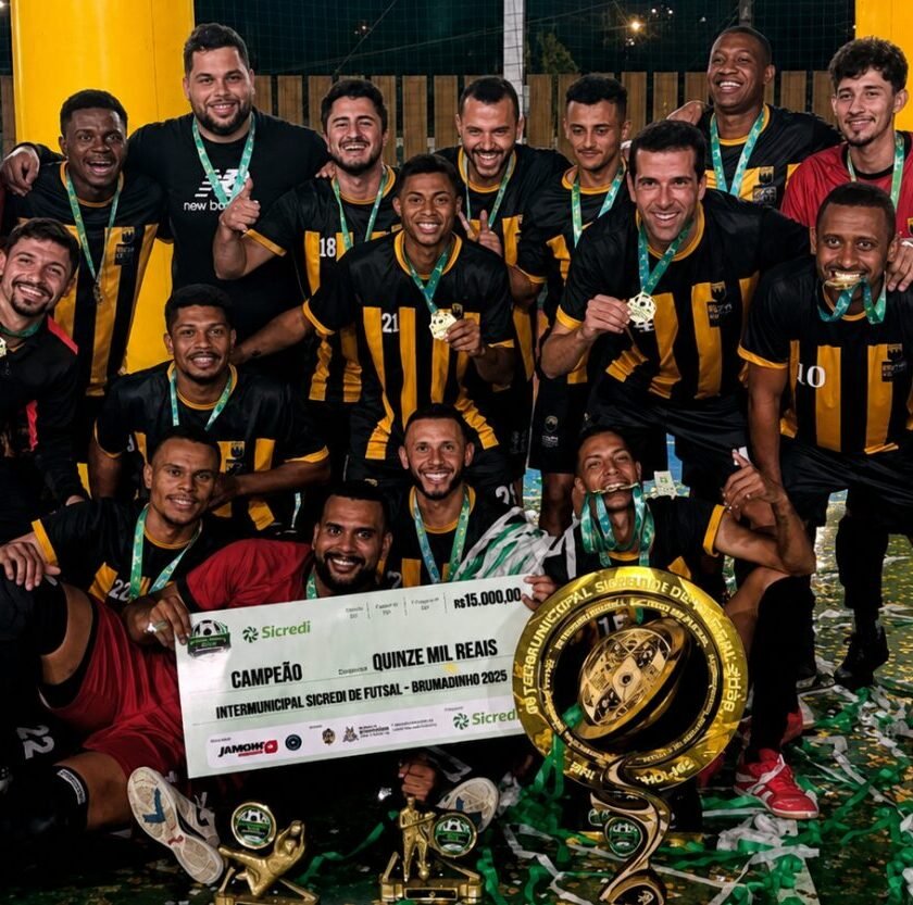 Ouro Preto Futsal conquista título do Intermunicipal Sicredi 2026 com campanha invicta