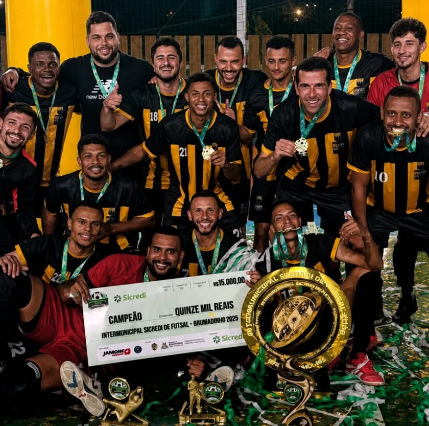 Ouro Preto Futsal conquista título do Intermunicipal Sicredi 2026 com campanha invicta