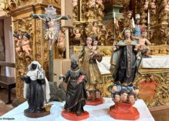 FAOP entrega imagens sacras restauradas da Igreja de São Bartolomeu à comunidade