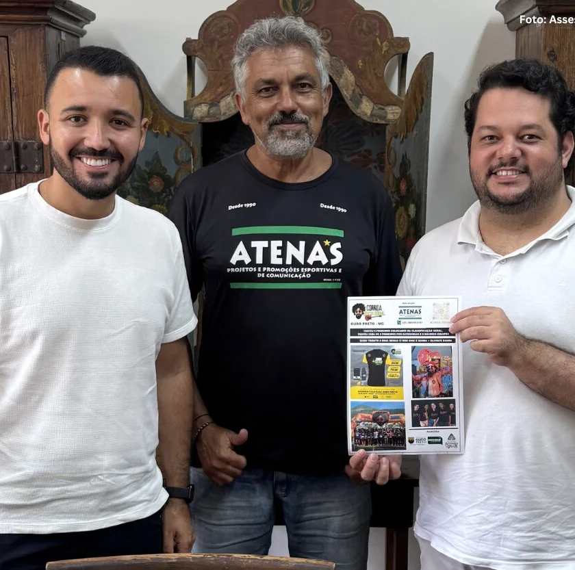 Aniversário de Ouro Preto terá Corrida Toca Raul com apoio do vereador Matheus Pacheco