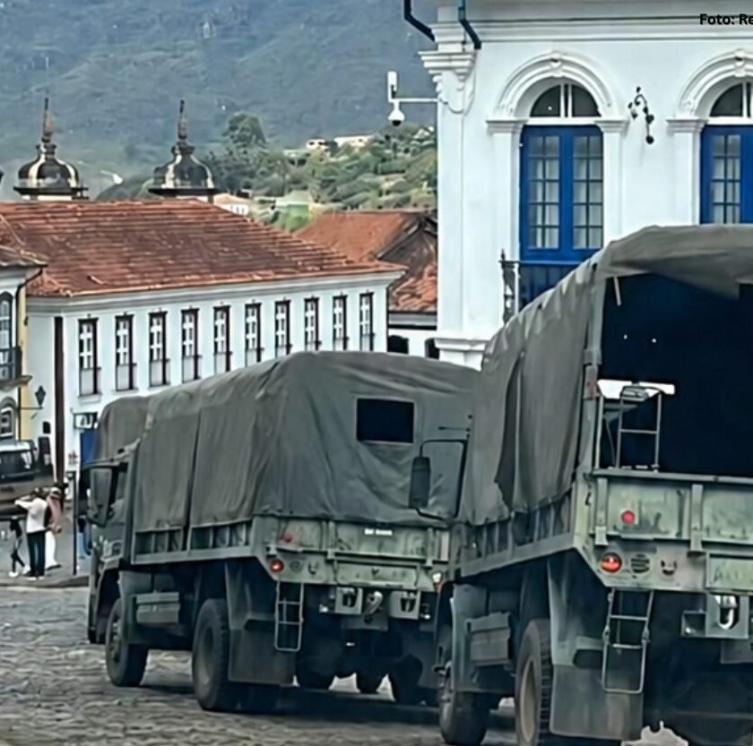 Exército realiza treinamento de montanhismo em Ouro Preto neste fim de semana