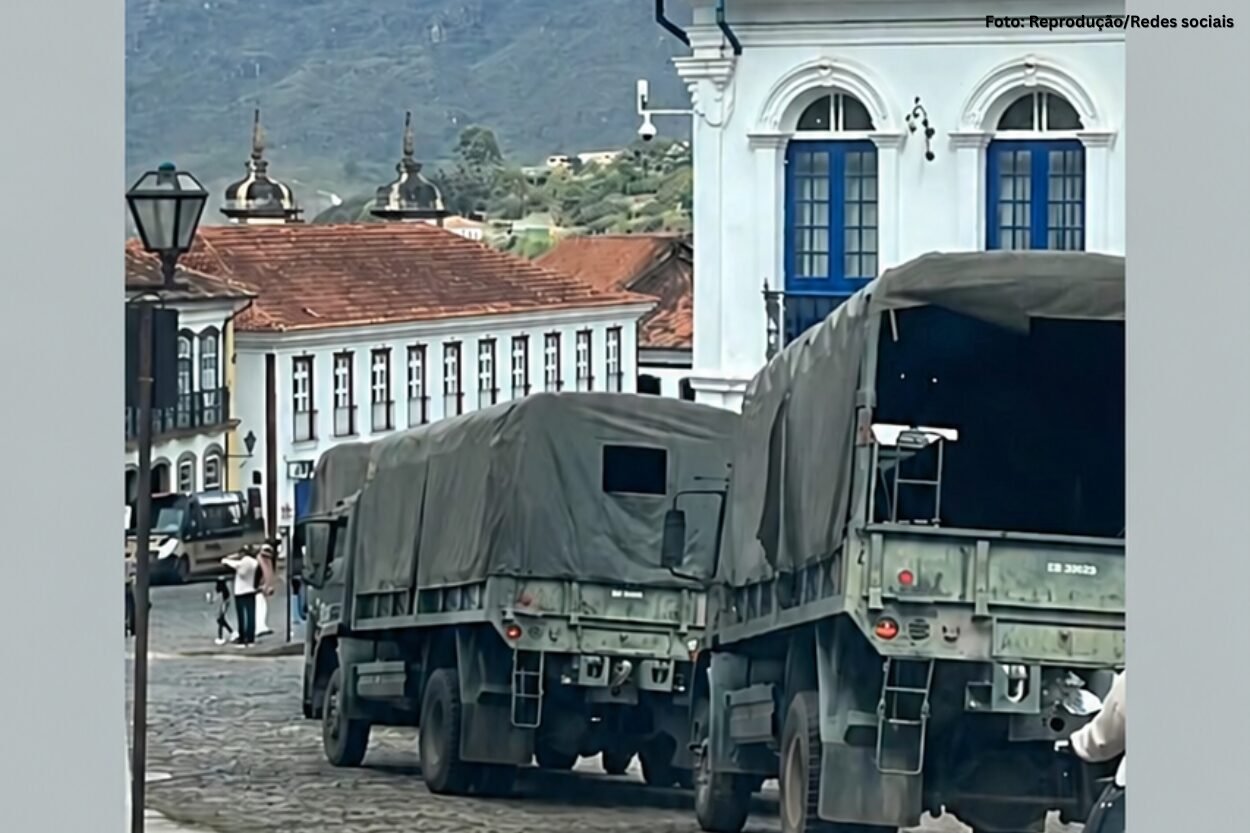 Exército realiza treinamento de montanhismo em Ouro Preto neste fim de semana