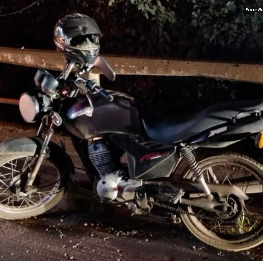 Acidente deixa motociclista ferido na BR-356, em Itabirito