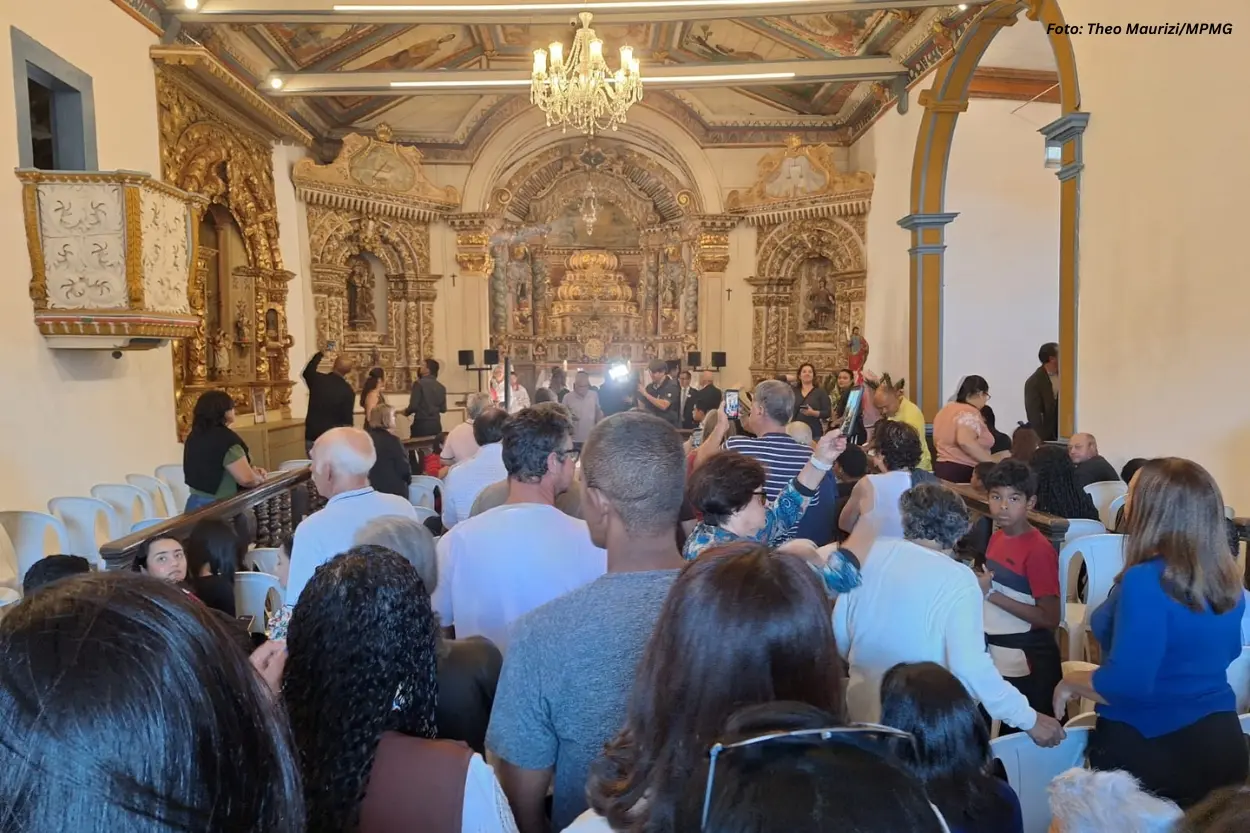 Com investimento de R$ 7,6 milhões, Igreja Matriz de São Bartolomeu é reaberta após restauração