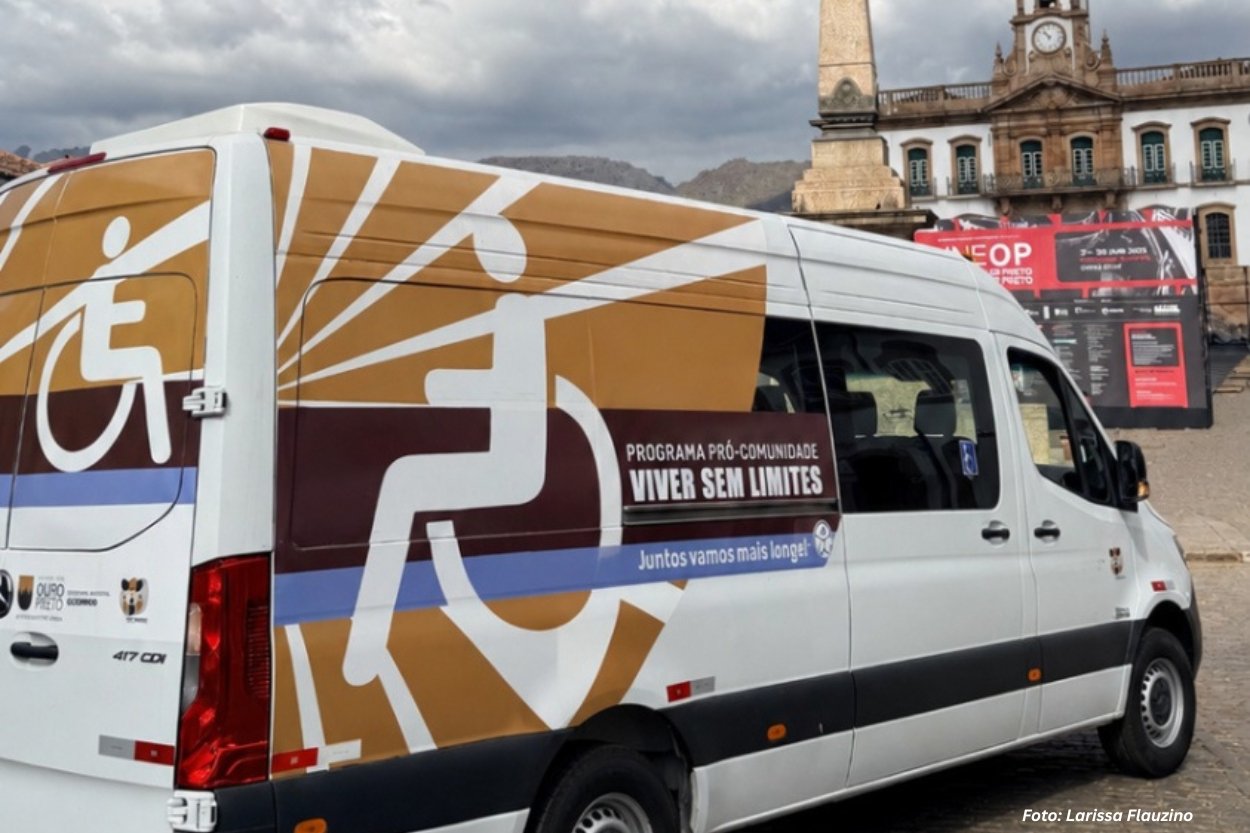 Prefeitura de Ouro Preto lança projeto de transporte adaptado para cadeirantes