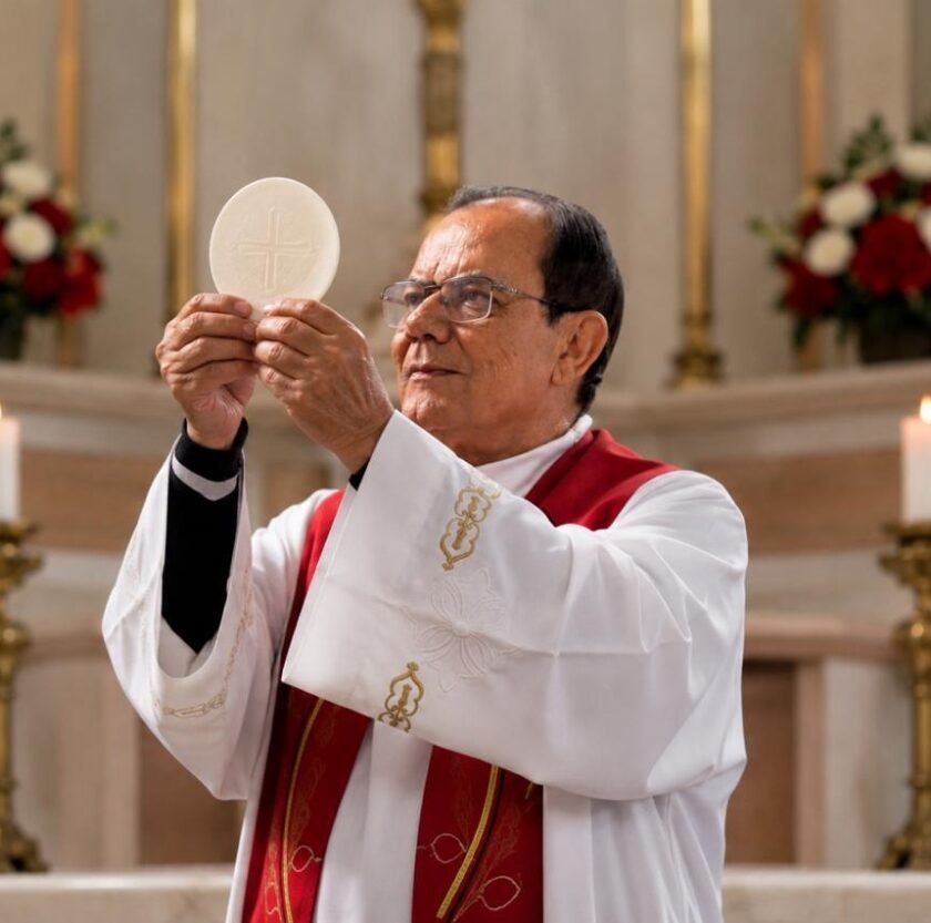 Santa Rita de Ouro Preto se despede do padre Antônio Jésus Vieira