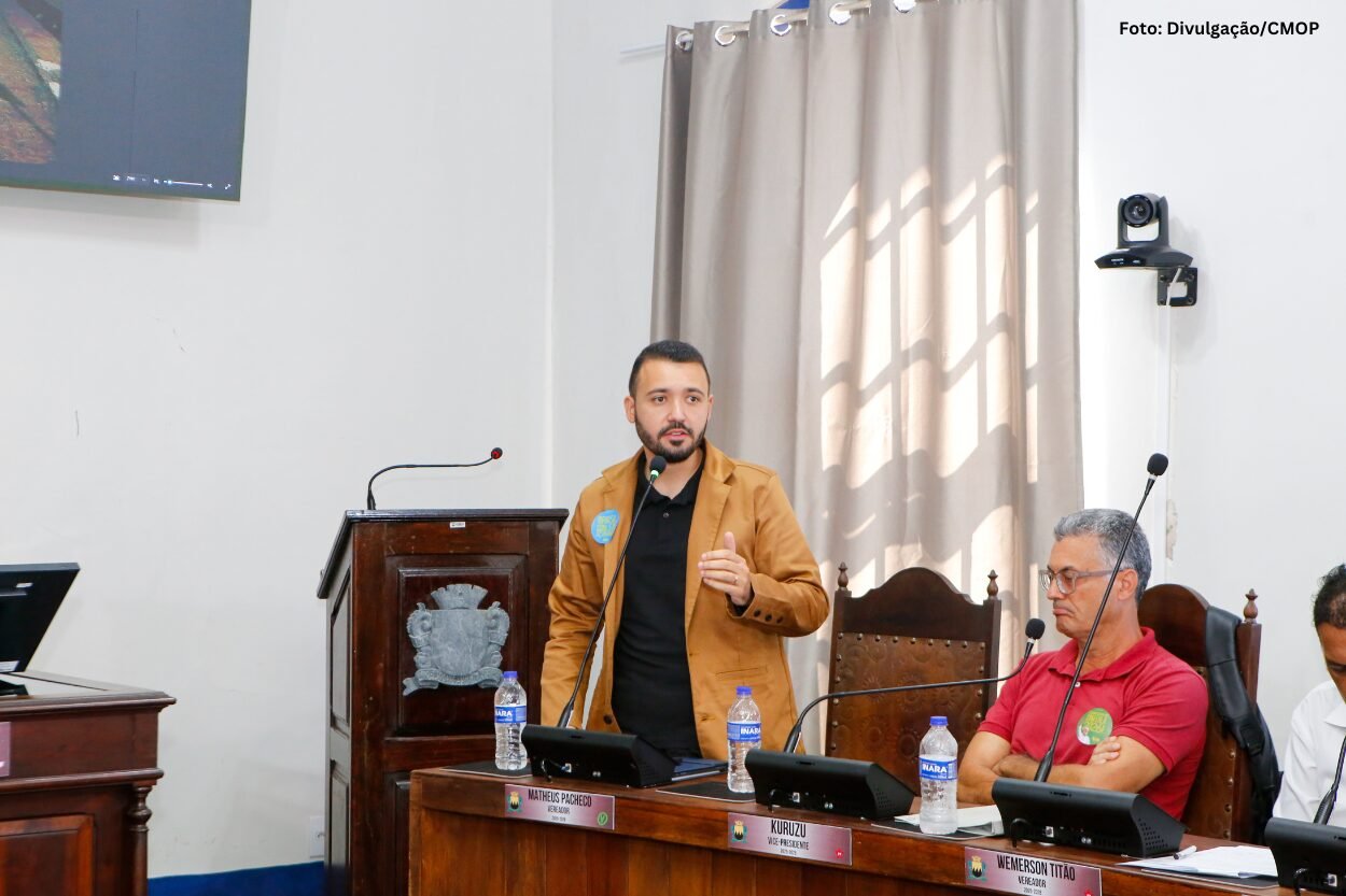 Matheus Pacheco cobra melhorias na iluminação pública em Ouro Preto