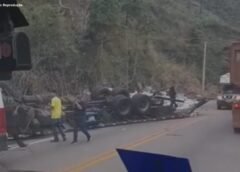 Acidente na BR-356 deixa trânsito em pare e siga entre Passagem e Pocinho