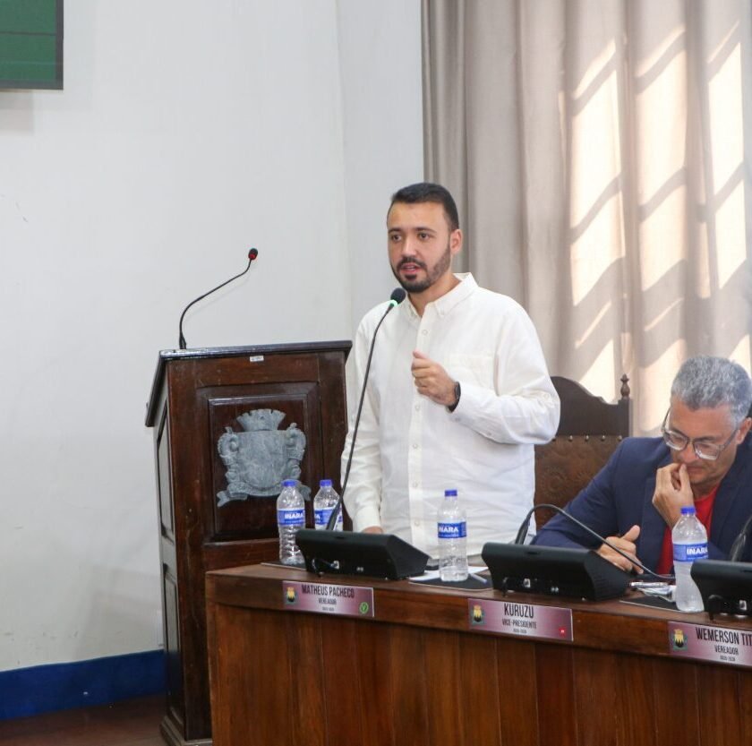 Matheus Pacheco propõe modernização da coleta de lixo em Ouro Preto 