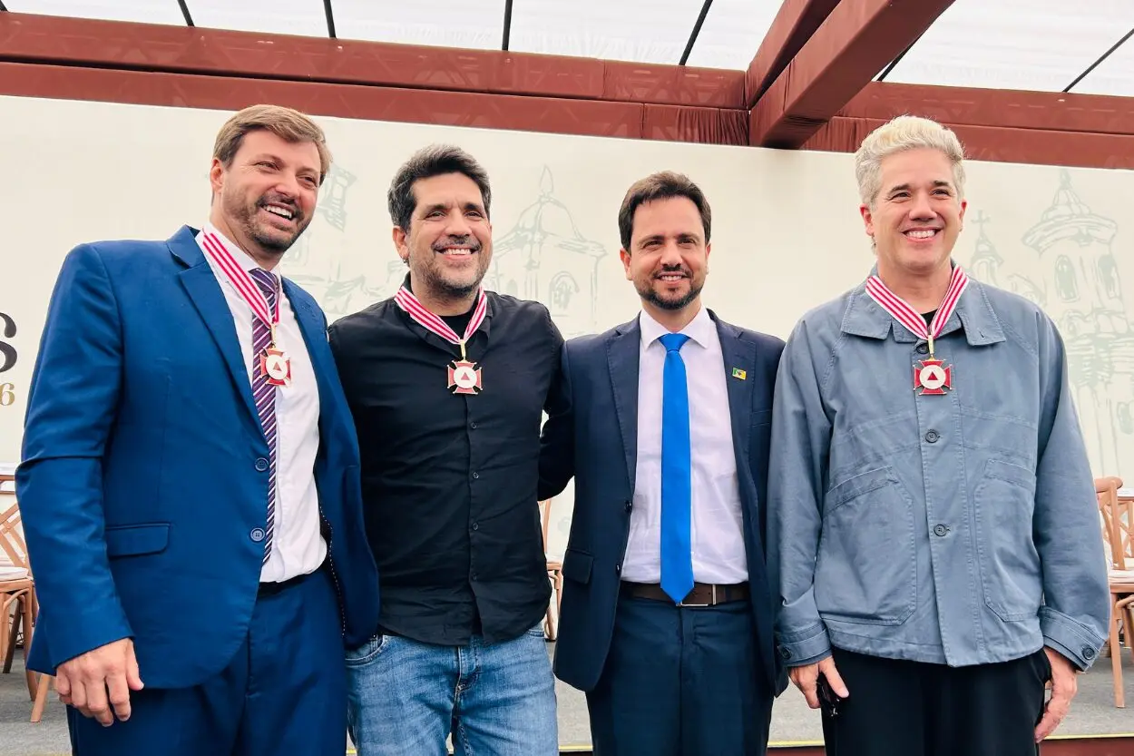 Rogério Flausino, Wilson Sideral e outras personalidades são homenageados nos 330 anos de Mariana