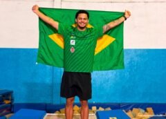 Campeão mundial, ouro-pretano é convocado para a Seleção Brasileira de Ginástica de Trampolim