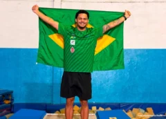 Campeão mundial, ouro-pretano é convocado para a Seleção Brasileira de Ginástica de Trampolim
