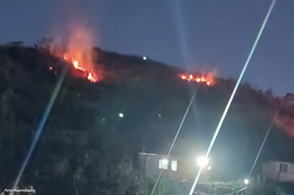 Três pessoas são detidas por incêndio criminoso em Mariana