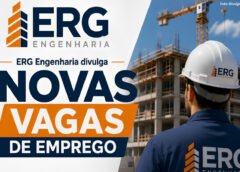 ERG Engenharia abre vagas de emprego em Mariana, Itabirito e Diogo de Vasconcelos
