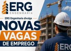 ERG Engenharia abre vagas de emprego em Mariana, Itabirito e Diogo de Vasconcelos