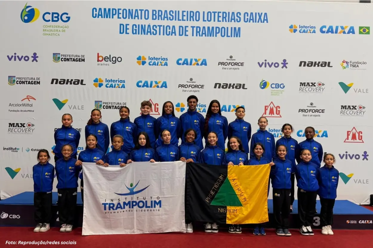 Instituto Trampolim de Ouro Preto participa de Campeonato Brasileiro em Contagem