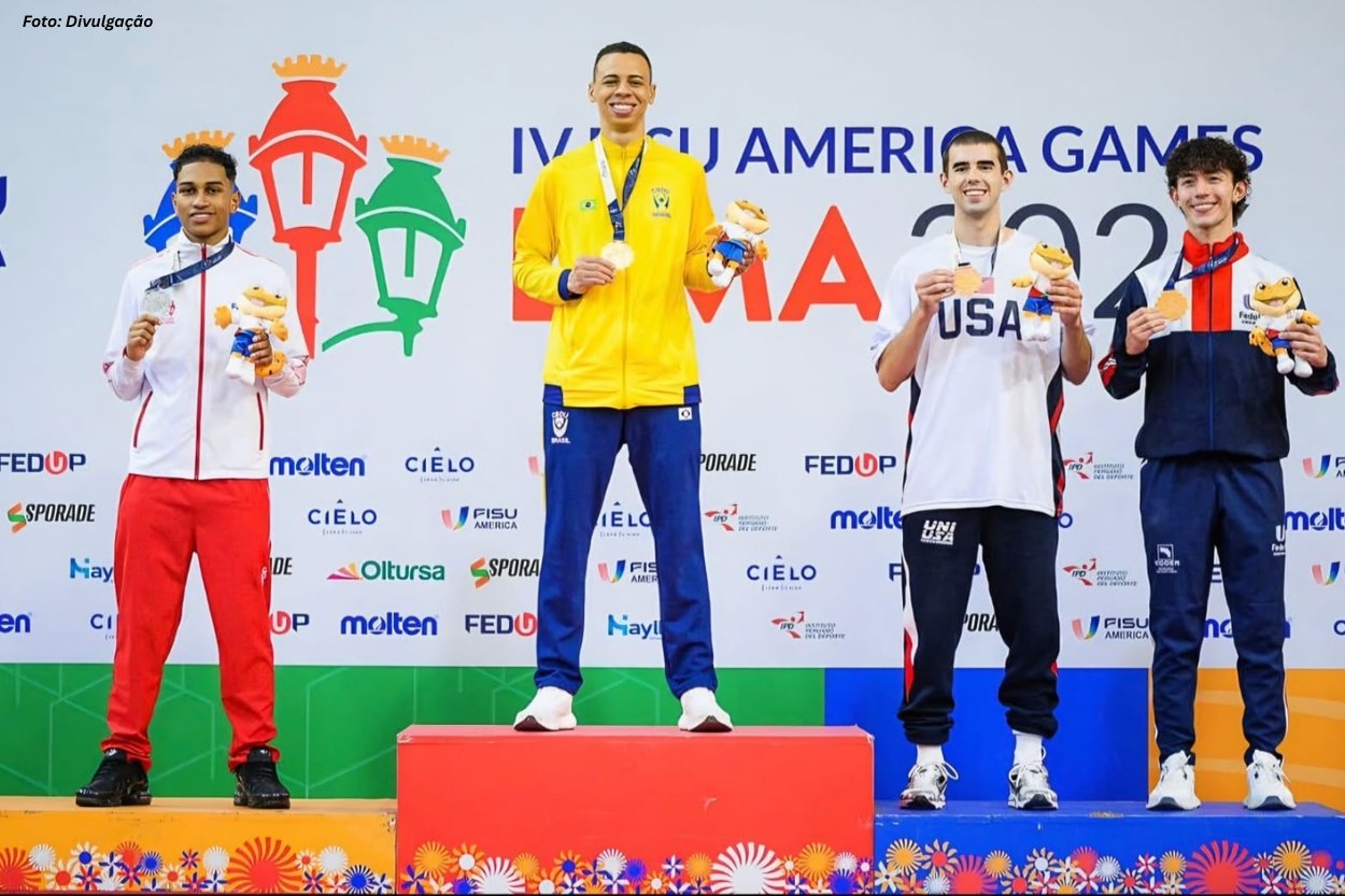 Marianense conquista dois ouros no Pan-Americano Universitário de Taekwondo