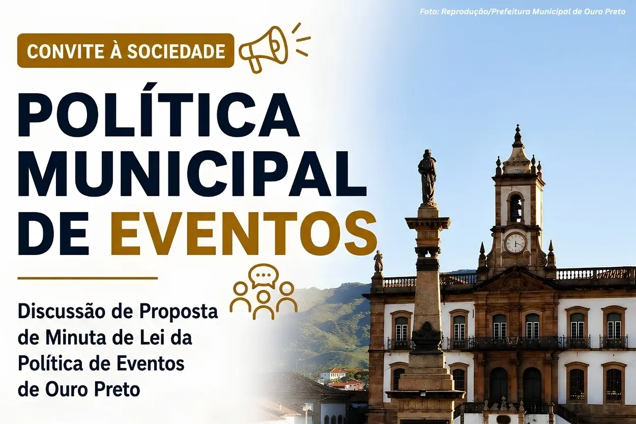 Ouro Preto discute novas regras para realização de eventos na cidade