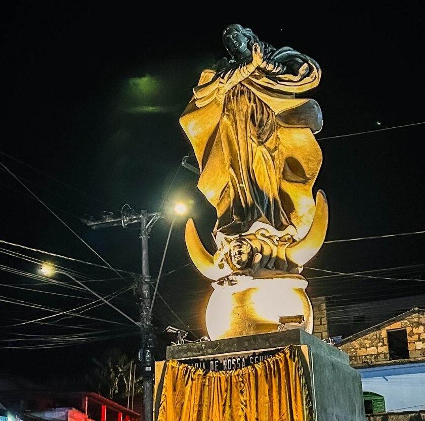 Antônio Pereira ganha monumento em homenagem à Nossa Senhora da Conceição da Lapa