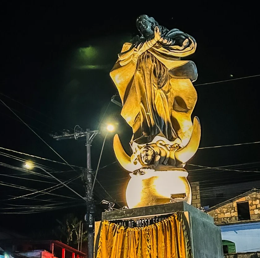 Antônio Pereira ganha monumento em homenagem à Nossa Senhora da Conceição da Lapa