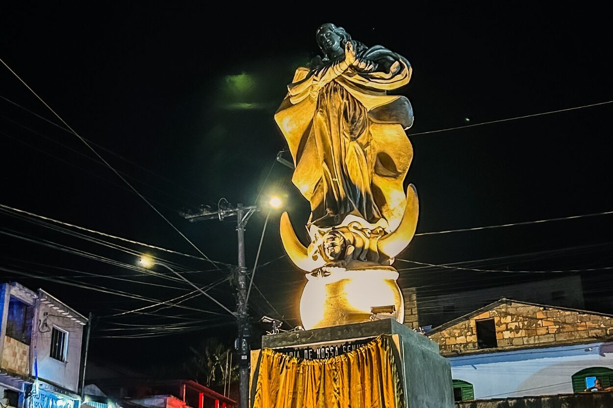Antônio Pereira ganha monumento em homenagem à Nossa Senhora da Conceição da Lapa