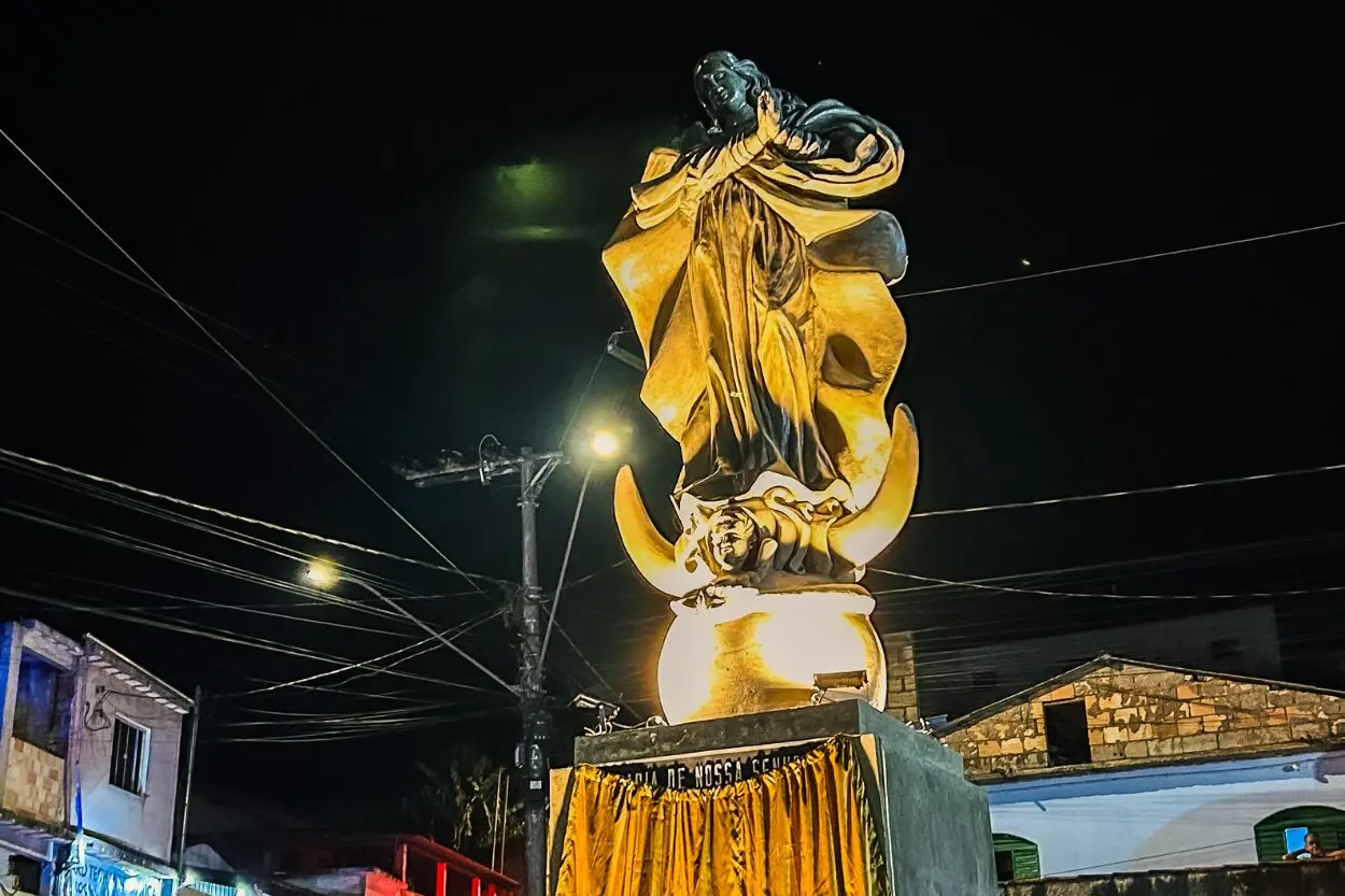 Antônio Pereira ganha monumento em homenagem à Nossa Senhora da Conceição da Lapa