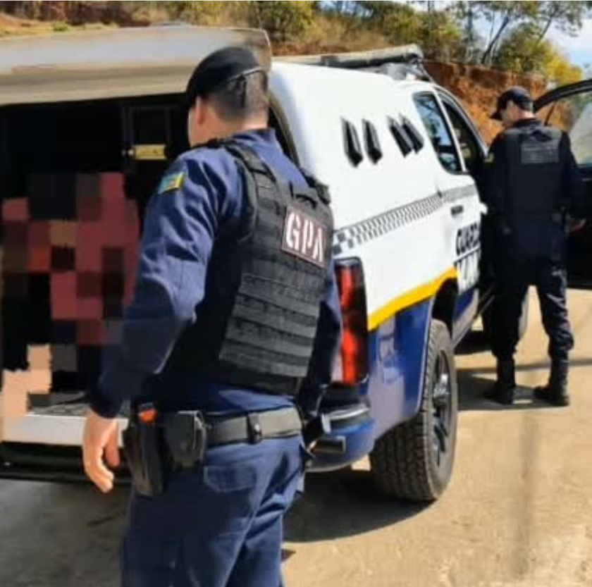 Homem é preso após romper adutora para furtar registro em Mariana