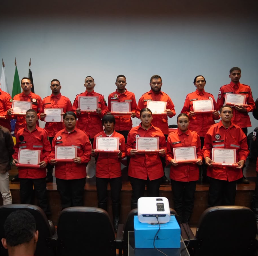 Brigada de Bombeiro Civil de Ouro Preto realiza 2ª formatura de 2026