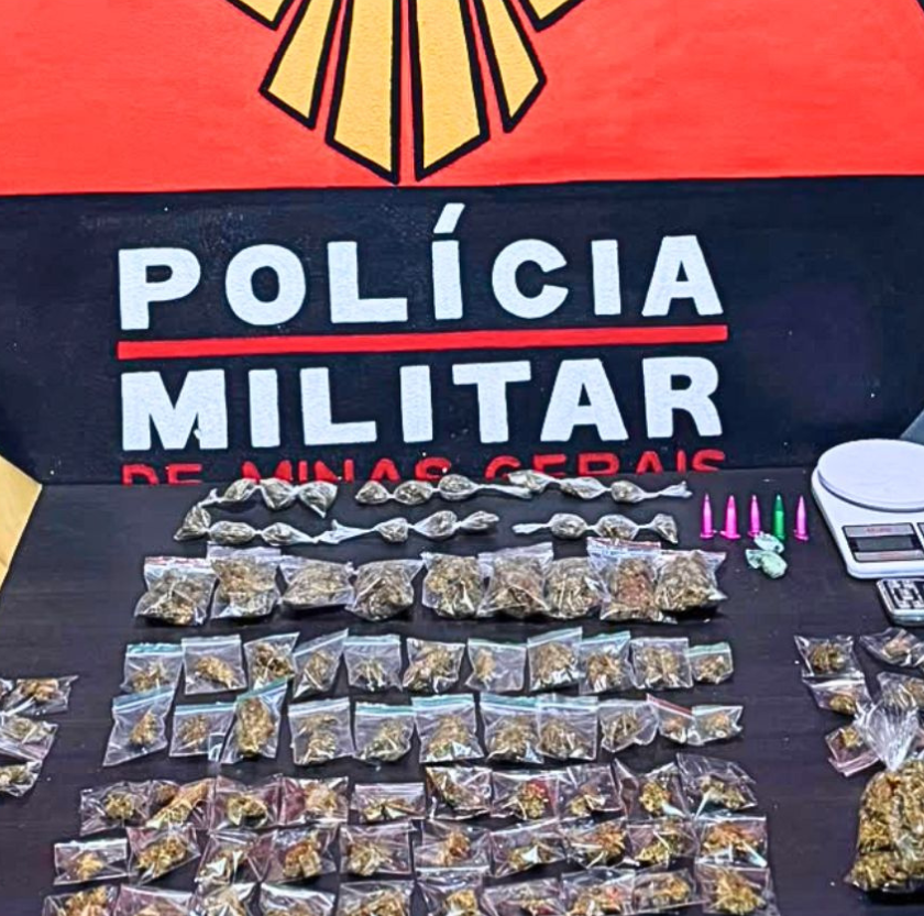 PM detém mulher e adolescente suspeito de homicídio em ponto de tráfico em Ouro Preto