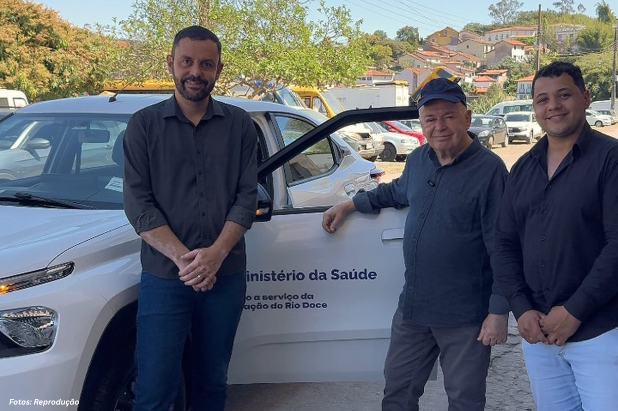 Ouro Preto recebe veículo para a Saúde via programa de reparação do Rio Doce