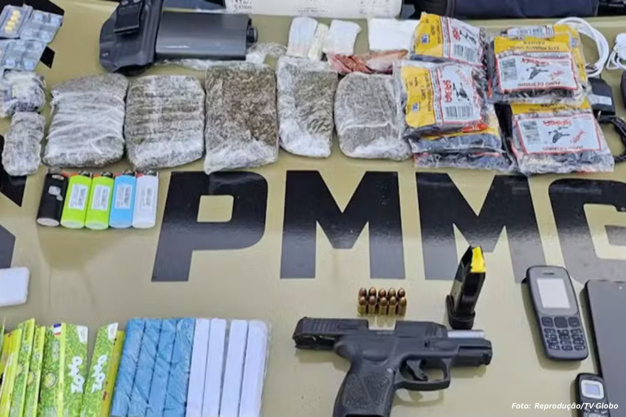 Policial penal é preso por levar drogas a presídio de Ouro Preto