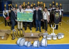 Vereador Matheus Pacheco fortalece comunidade escolar do Morro Santana por meio da música