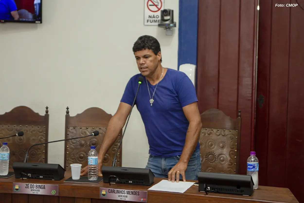 Carlinhos Mendes apresenta indicação para melhorar drenagem no Novo Horizonte